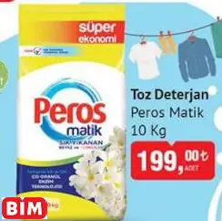 PEROS MATİK TOZ DETERJAN